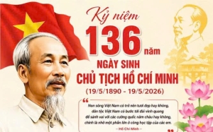 KỶ NIỆM 136 NĂM NGÀY SINH CHỦ TỊCH HỒ CHÍ MINH
