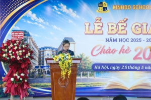 bế giảng TH và THCS Kinh đô